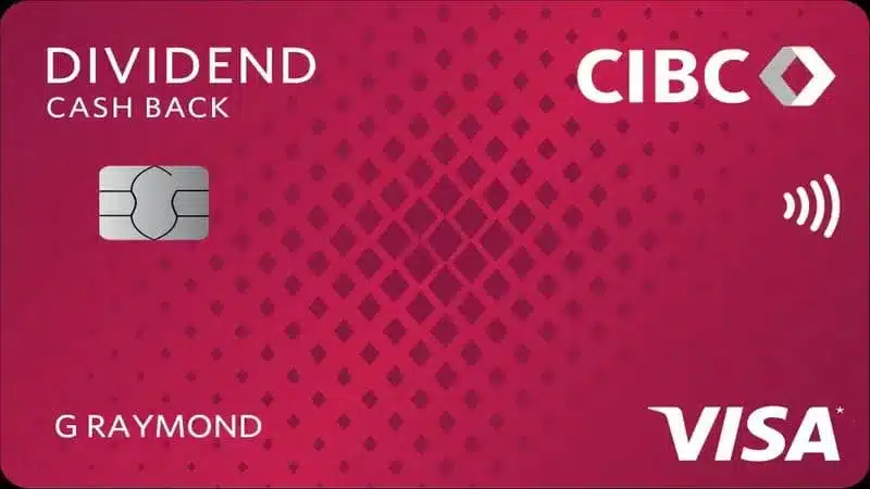 ویژکی های کارت CIBC Dividend Platinum® Visa Card