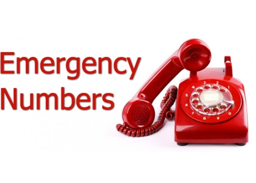 emergency بررسی تلفن های ضروری در کانادا